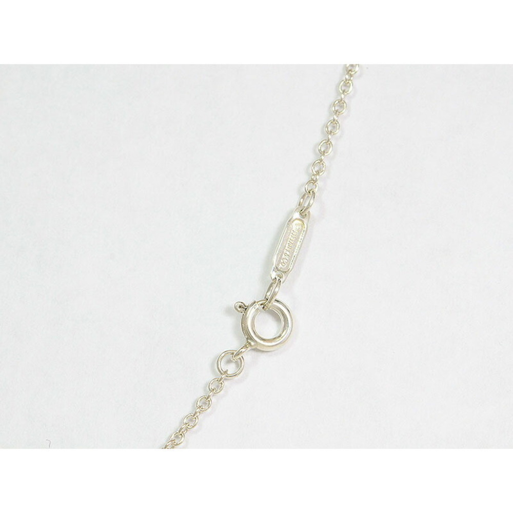Tiffany Interlocking Circle Lariat Necklace Silver - image 4